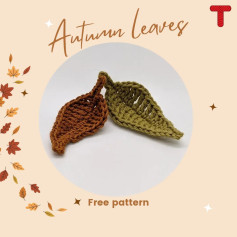Free Crochet Pattern: Autumn Leaves