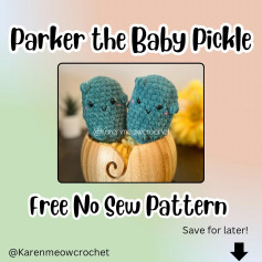 Free Crochet Pattern: Baby Pickle Amigurumi