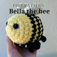 Free Crochet Pattern: Bella the Bee Amigurumi