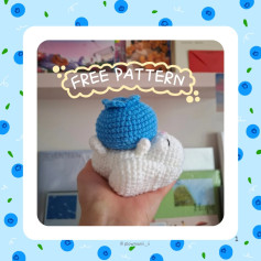 Free Crochet Pattern: Blueberry Amigurumi