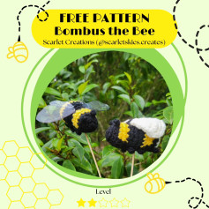 Free Crochet Pattern: Bombus the Bee