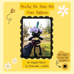 Free Crochet Pattern: Buzzby the Busy Bee