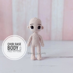 Free Crochet Pattern: Chibi Base Body