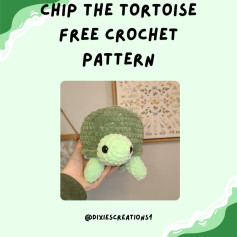 Free Crochet Pattern: Chip the Tortoise