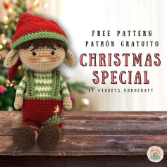 Free Crochet Pattern: Christmas Elf