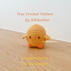 Free Crochet Pattern: Chubby Chick, No Sew!
