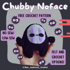 Free Crochet Pattern: Chubby No-Face Amigurumi