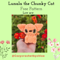 Free Crochet Pattern: Chunky Cat Amigurumi