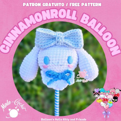 Free Crochet Pattern: Cinnamon Roll Balloon