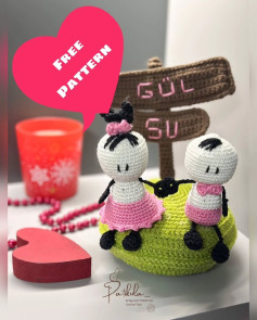 Free Crochet Pattern: Cute Couple Amigurumi