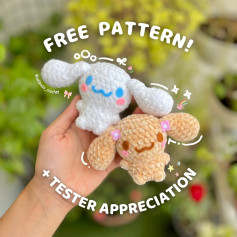Free Crochet Pattern: Cute Puppy Amigurumi!