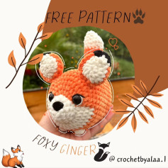 Free Crochet Pattern: Foxy Ginger Amigurumi