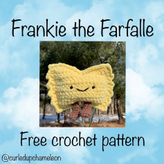Free Crochet Pattern: Frankie the Farfalle