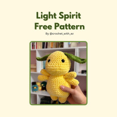 Free Crochet Pattern: Light Spirit Amigurumi