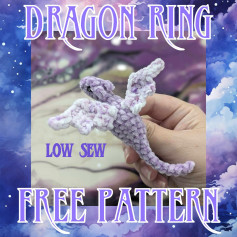 Free Crochet Pattern: Low-Sew Dragon Ring