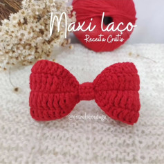 Free Crochet Pattern: Maxi Bow