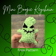 Free Crochet Pattern: Mini Boogie Keychain