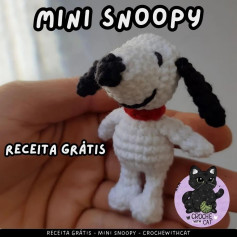 Free Crochet Pattern: Mini Snoopy Amigurumi