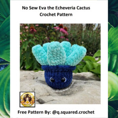 Free Crochet Pattern: No-Sew Eva Cactus