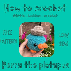 Free Crochet Pattern: Perry the Platypus