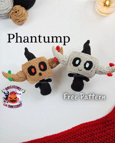 Free Crochet Pattern: Phantump Amigurumi