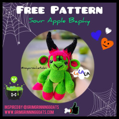 Free Crochet Pattern: Sour Apple Baphy