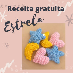 Free Crochet Pattern: Stars, Moons & Hearts