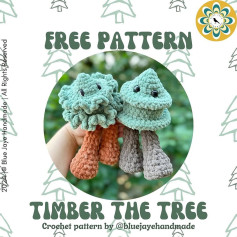Free Crochet Pattern: Timber the Tree Amigurumi