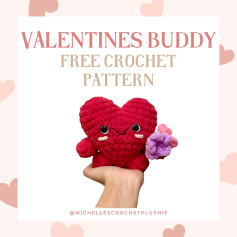Free Crochet Pattern: Valentines Day Heart Buddy
