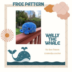 Free Crochet Pattern: Wally the Whale