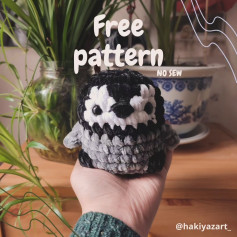 Free Crochet Penguin Pattern: No Sew Needed!