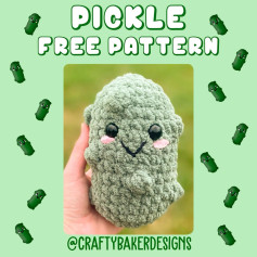 Free Crochet Pickle Pattern