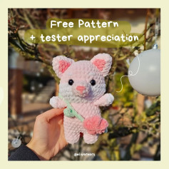 Free Crochet Pig Pattern: Tester Appreciation