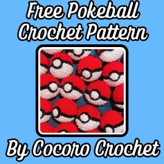 Free Crochet Pokeball Pattern