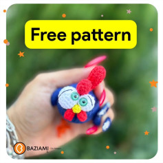 Free Crochet Rooster Pattern: Adorable Amigurumi