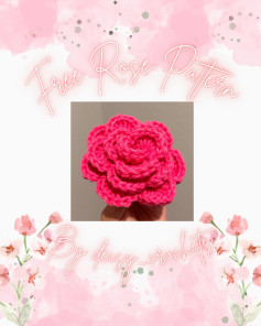 Free Crochet Rose Pattern Chart