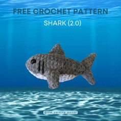 Free Crochet Shark Pattern (2.0)