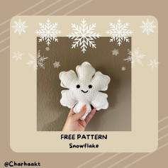 Free Crochet Snowflake Pattern