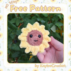 Free Crochet Sunflower Pattern