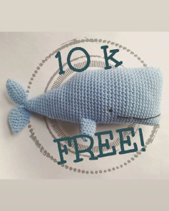 Free Crochet Whale Pattern!