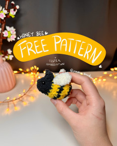 Free Honey Bee Crochet Pattern! My Honey Bee pattern