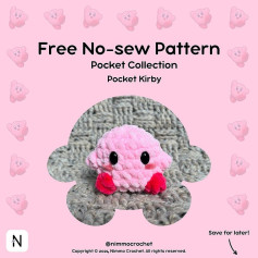 Free No-Sew Crochet Kirby Pattern