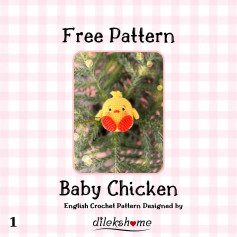 free pattern baby chicken