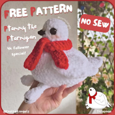 Free Ptarmigan Crochet Pattern: No Sew Needed!
