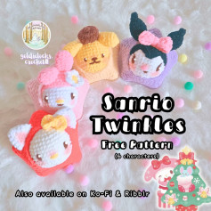 Free Sanrio Twinkles Crochet Pattern!