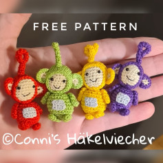 Free Teletubbies Crochet Pattern: Mini Amigurumi