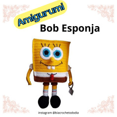 Gráfico Amigurumi Bob Esponja