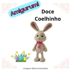 Gráfico Amigurumi: Coelhinho de Páscoa Delicioso