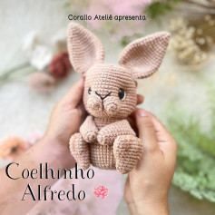 Gráfico Amigurumi: Coelho Alfredo