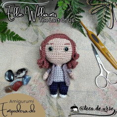 Gráfico Amigurumi Ellie Williams: The Last of Us